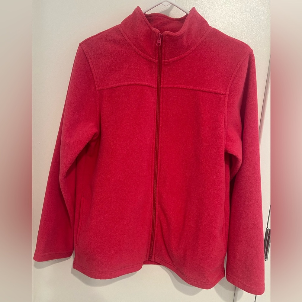 Bass Pro Shops Kids Pink Fleece Jacket XL